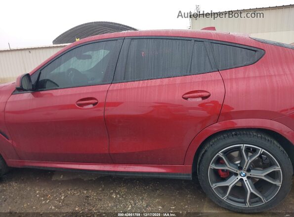 5UXCY6C08N9M30719 2022 BMW X6 Красный 