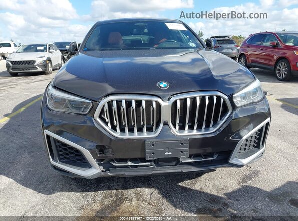 5UXCY6C0XM9E24227 2021 BMW X6 Gray Vista frontal