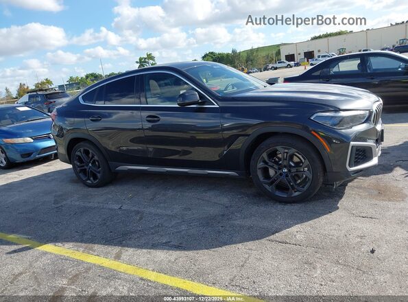 5UXCY6C0XM9E24227 2021 BMW X6 Gray Vista interior de 360 grados