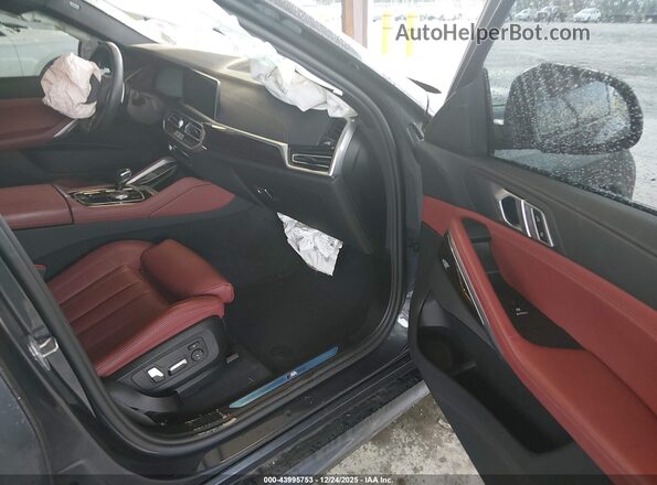 5UXCY6C0XM9F61913 2021 BMW X6 Gray Սալոնի դիմացի տեսք