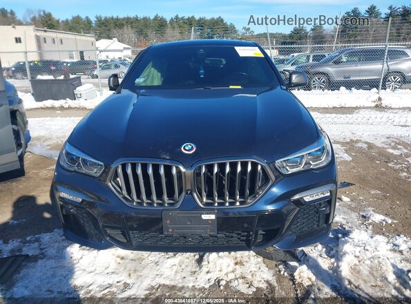 5UXCY8C01M9G02280 2021 BMW X6 Dark Blue ხელსაწყოთა პანელის ხედი