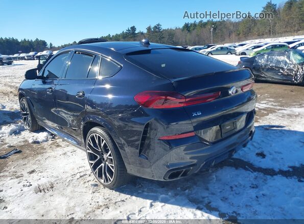 5UXCY8C01M9G02280 2021 BMW X6 Dark Blue უკანა მარცხენა