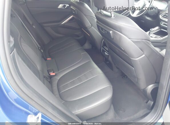5UXCY8C05L9C66552 2020 BMW X6 Blue Вид наклейки з VIN-кодом