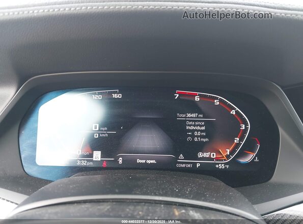 5UXCY8C05L9C66552 2020 BMW X6 Blue Вид задніх сидінь
