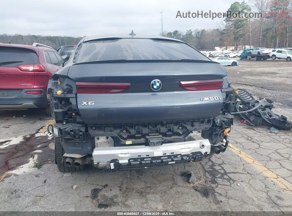 5UXCY8C07M9H53236 2021 BMW X6 Gray 
