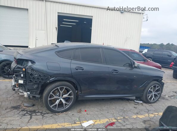 5UXCY8C07M9H53236 2021 BMW X6 Gray Widok wnętrza 360 stopni