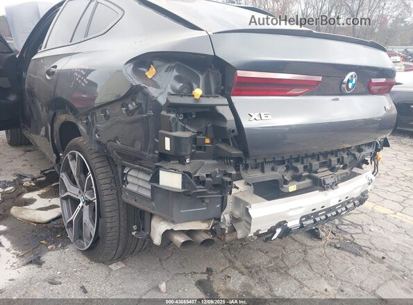 5UXCY8C07M9H53236 2021 BMW X6 Gray 