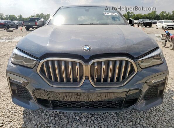 5UXCY8C08L9B12708 2020 BMW X6 Gray Вид спереду