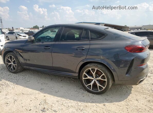5UXCY8C08L9B12708 2020 BMW X6 Gray Задня ліва чверть