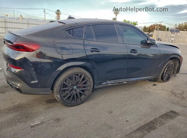5UXCY8C08M9F09384 2021 BMW X6 Black Trasero derecho