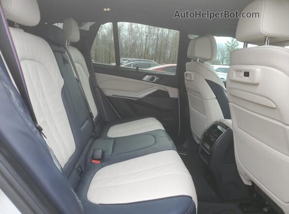 5UXJU4C00P9P36808 2023 BMW X5 Белый Вид задней части салона