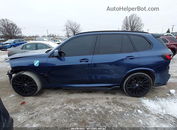 5UXJU4C01P9N68368 2023 BMW X5 Dark Blue 360 interior view