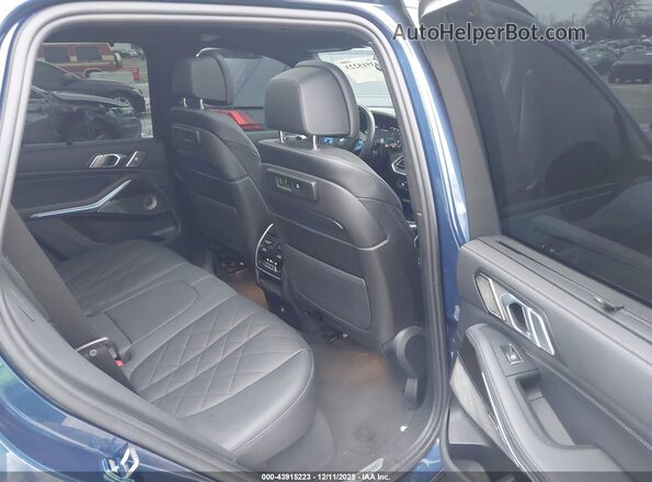 5UXJU4C01P9N68368 2023 BMW X5 Dark Blue VIN sticker view
