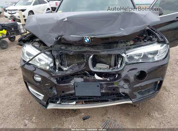 5UXKR2C55J0Z14343 2018 BMW X5 Black Դիմացի տեսք