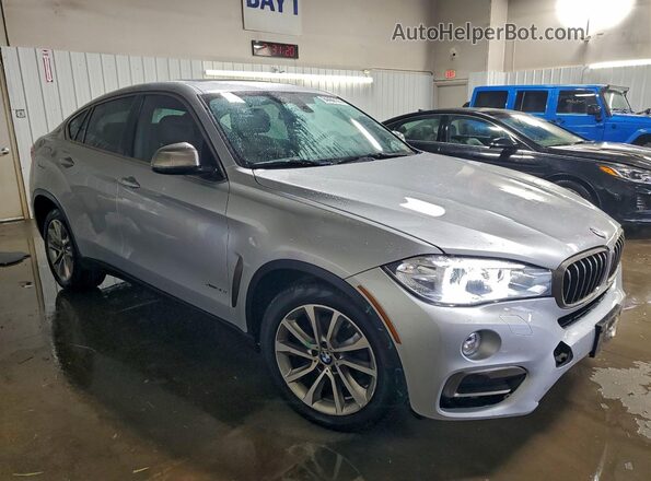5UXKU2C30H0X47879 2017 BMW X6 Silver 