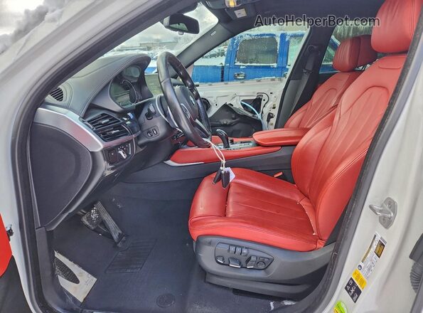 5UXKU2C50J0X50112 2018 BMW X6 White 