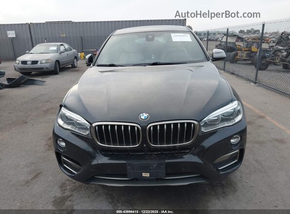 5UXKU2C50J0X51521 2018 BMW X6 Black Вид задньої частини салону