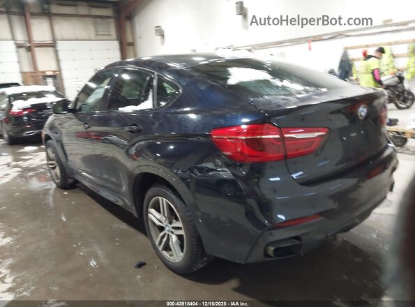 5UXKU2C55G0N83447 2016 BMW X6 Blue უკანა მარცხენა