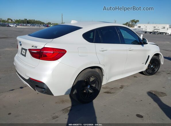 5UXKU2C55J0Z62472 2018 BMW X6 Белый 