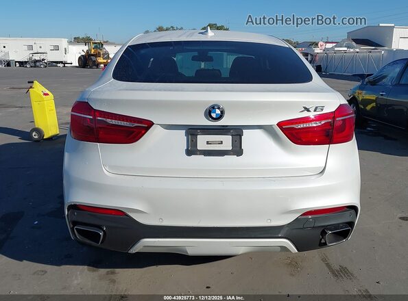 5UXKU2C55J0Z62472 2018 BMW X6 Белый 