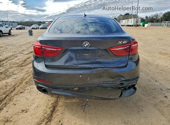 5UXKU2C57G0N79786 2016 BMW X6 Charcoal უკანა ხედი