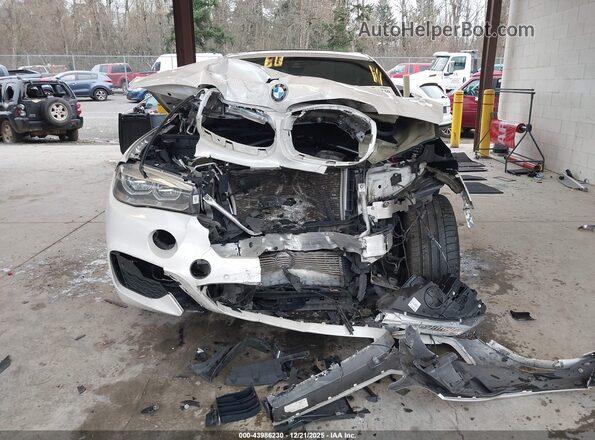 5UXKU2C57K0Z65441 2019 BMW X6 White Դիմացի տեսք