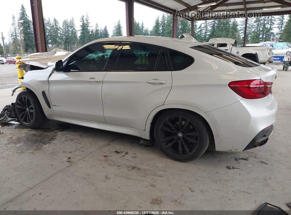 5UXKU2C57K0Z65441 2019 BMW X6 White Սալոնի 360 աստիճան տեսք