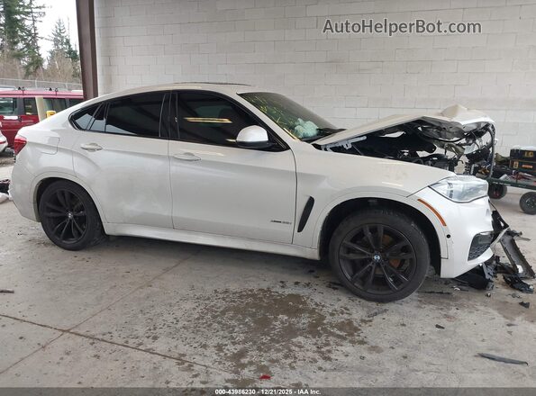 5UXKU2C57K0Z65441 2019 BMW X6 White Սալոնի հետևի տեսք