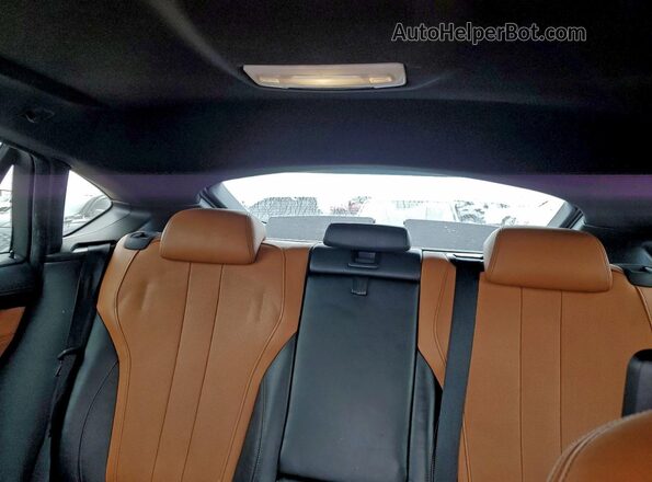 5UXKU6C51G0S82472 2016 BMW X6 Белый Вид задних сидений