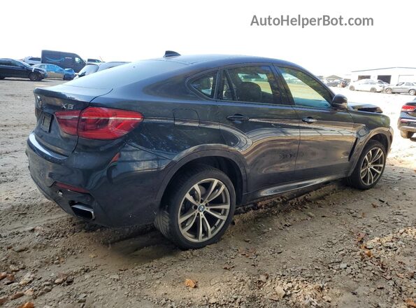 5UXKU6C57H0S99536 2017 BMW X6 Синий 