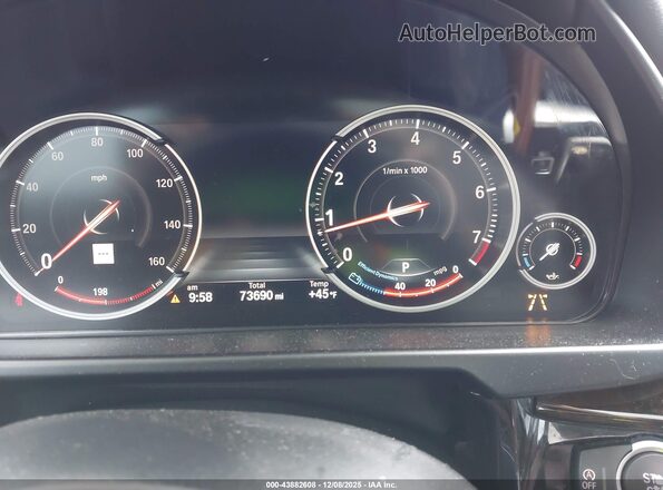 5UXKU6C57KLP60465 2019 BMW X6 Gray Հետևի նստատեղերի տեսք