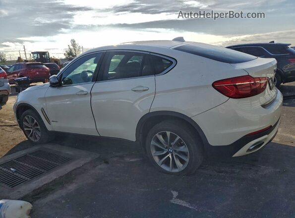 5UXKU6C58KLP60670 2019 BMW X6 White Задня ліва чверть