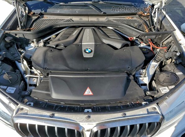 5UXKU6C58KLP60670 2019 BMW X6 White Вид підкапотного простору