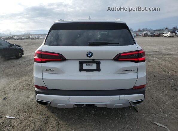 5UXTA6C00P9N95266 2023 BMW X5 White Հետևի տեսք