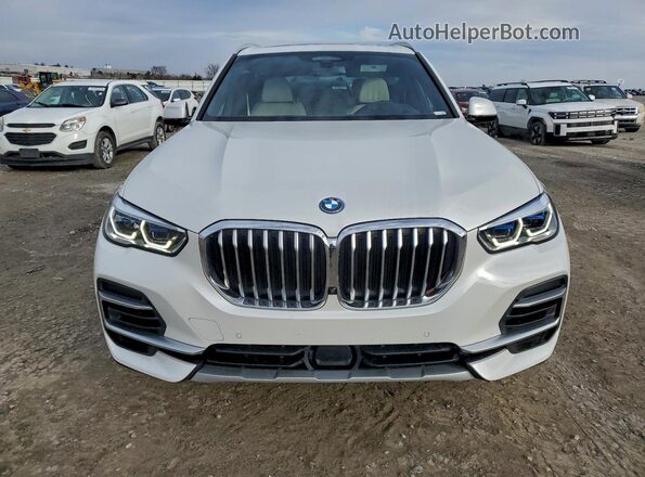 5UXTA6C00P9N95266 2023 BMW X5 White Դիմացի տեսք