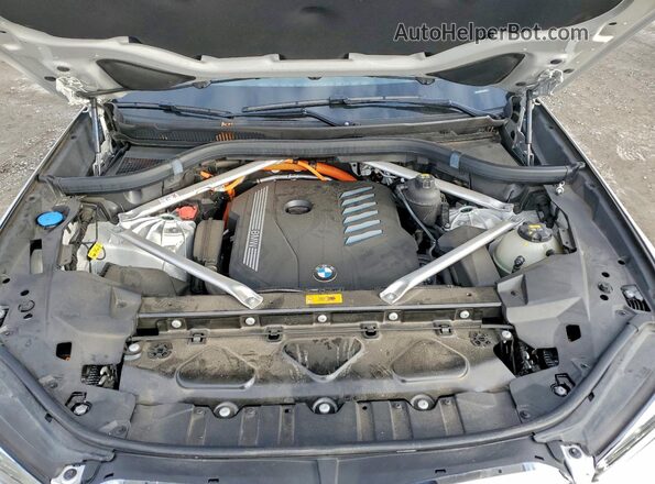 5UXTA6C00P9N95266 2023 BMW X5 White Շարժիչի բաժամունքի տեսք