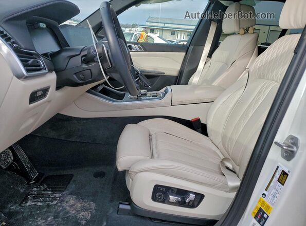 5UXTA6C00P9N95266 2023 BMW X5 White Սալոնի դիմացի տեսք