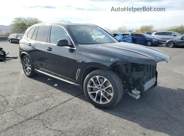 5UXTA6C01P9P57261 2023 BMW X5 Black Передня права чверть
