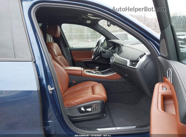 5UXTA6C02M9F86597 2021 BMW X5 Dark Blue Սալոնի դիմացի տեսք