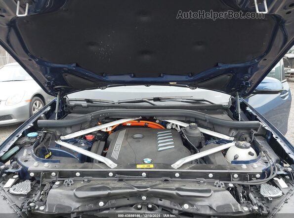 5UXTA6C02M9F86597 2021 BMW X5 Dark Blue Հետևի տեսք