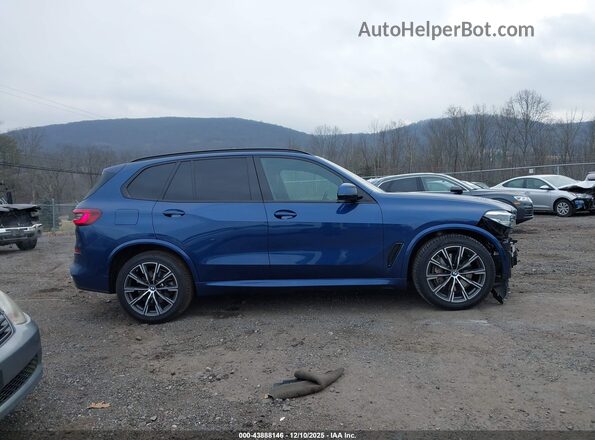 5UXTA6C02M9F86597 2021 BMW X5 Dark Blue Սալոնի 360 աստիճան տեսք