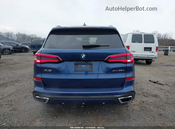 5UXTA6C02M9F86597 2021 BMW X5 Dark Blue 