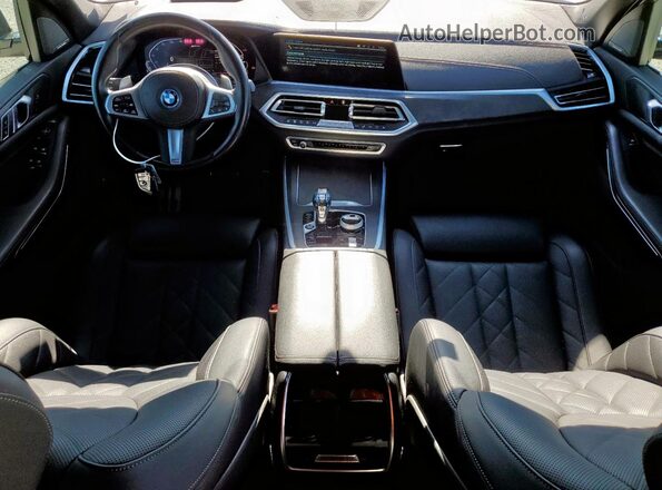 5UXTA6C03P9N69356 2023 BMW X5 White წინა პანელის ხედი