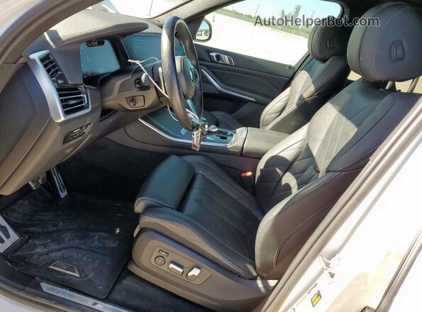 5UXTA6C03P9N69356 2023 BMW X5 White წინა სალონის ხედი