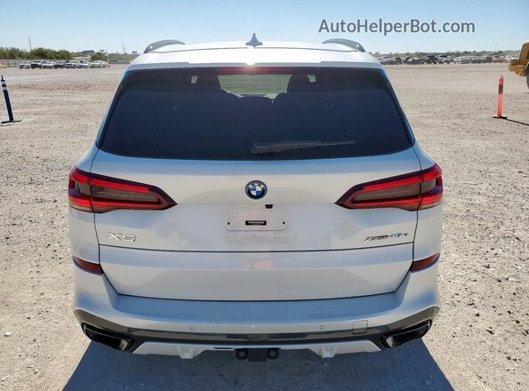 5UXTA6C03P9N69356 2023 BMW X5 White უკანა ხედი