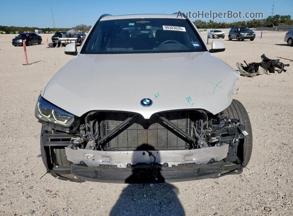 5UXTA6C03P9N69356 2023 BMW X5 White წინა ხედი