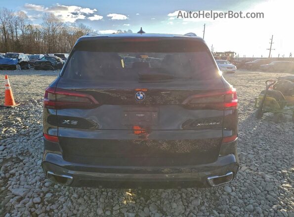 5UXTA6C06P9N82344 2023 BMW X5 Black Rear view