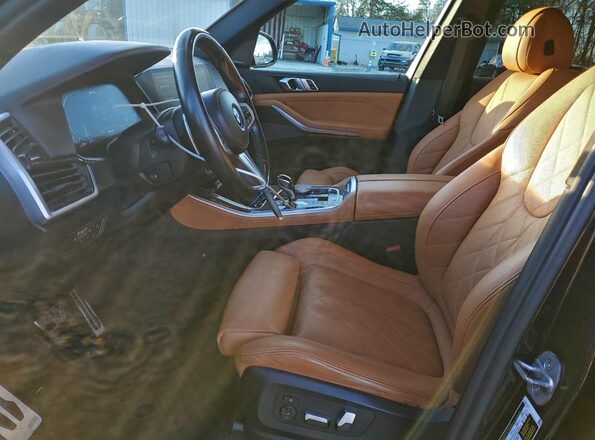 5UXTA6C06P9N82344 2023 BMW X5 Black Front interior view