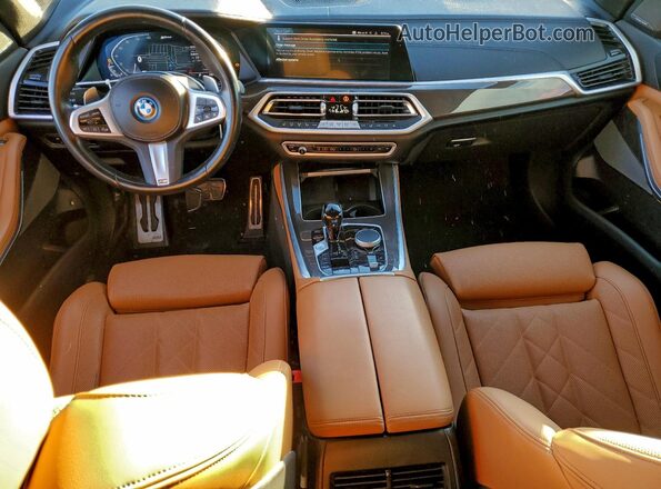 5UXTA6C06P9N82344 2023 BMW X5 Black Dashboard view
