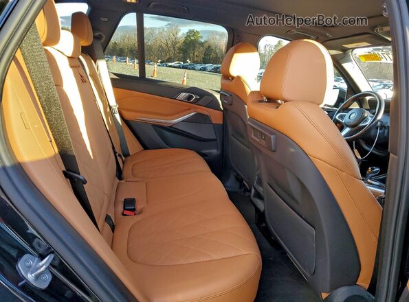 5UXTA6C06P9N82344 2023 BMW X5 Black Rear interior view